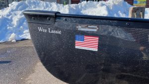 Wenonah Wee Lassie 12'6" - Graphite Ultra-Light, Black Aluminum Trim, Center Floor Mount Seat - Blem