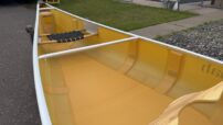 Wenonah Boundary Waters - Aramid Ultralight, Silver Trim, Curved Hung Web Seats - Outfitter - Blem - Image 4