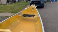 Wenonah Boundary Waters - Aramid Ultralight, Silver Trim, Curved Hung Web Seats - Outfitter - Blem - Image 6