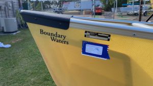 Wenonah Boundary Waters - Aramid Ultra-Light, Silver Trim, Web Seats, Outfitter Edition - NOS