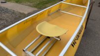 Wenonah Prism - Aramid Ultralight, Silver Trim, Center Pedestal Seat, Footbrace, Outfitter Edition - Blem - Image 8
