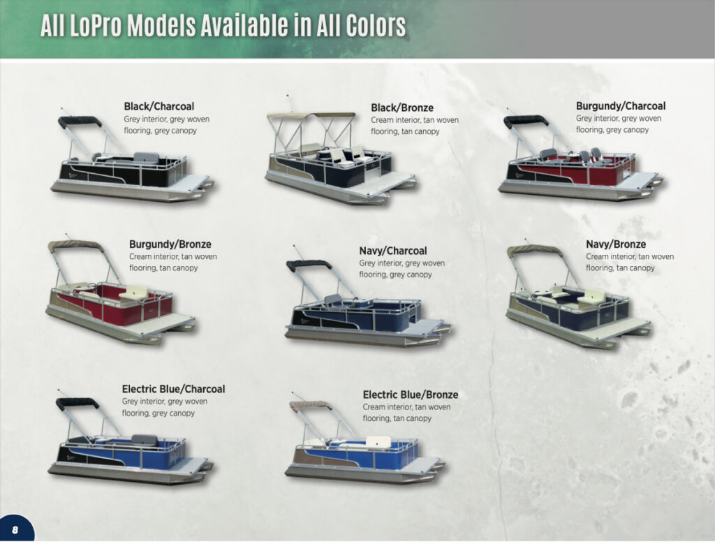 Paddle King Lo Pro Angler Compact Mini Small Pontoon
