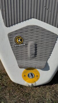 Used C4 iSUP XL 10' x 33" x 475" Inflatable Stand Up PaddleBoard - Image 2