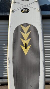 Used C4 iSUP XL 10' x 33" x 475" Inflatable Stand Up PaddleBoard - Image 3
