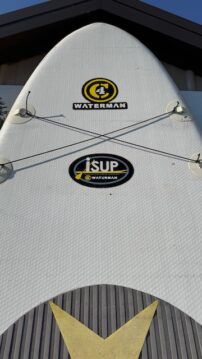 Used C4 iSUP XL 10' x 33" x 475" Inflatable Stand Up PaddleBoard - Image 4