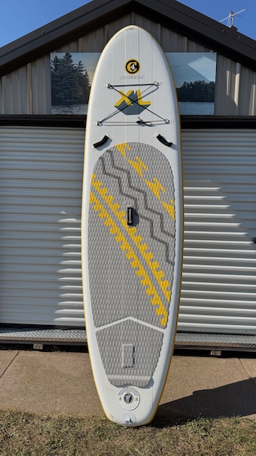 Used C4 iSUP XL 10' x 32" x 4.75" Inflatable Stand Up PaddleBoard