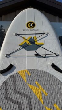 Used C4 iSUP XL 10' x 33" x 475" Inflatable Stand Up PaddleBoard - Image 11