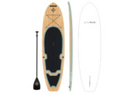 Grey Duck Coast - Wood - 10.6' x 32" - Stand Up Paddle Board with Paddle