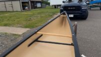 Wenonah Wilderness - Solo Canoe - T-Formex, Black Trim, Adjustable Seat - Blem - Image 7