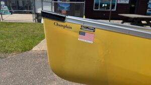 Wenonah Champlain - Aramid Ultra-Light, VersiGunwales, Bucket Seats, Sliding Bow Seat, Foot Brace - NOS