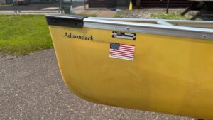 Wenonah Adirondack - Aramid Ultralight, Silver Trim, Hung Web Seats, Skid plates, Outfitter Edition - NOS