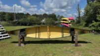 Wenonah Minnesota II Canoe - Graphite Ultralight, Black Trim, Bucket Seats - Blem - Image 5