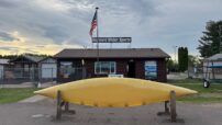 Wenonah Basswood 17 - Aramid Ultra-Light, Silver Trim, Ash Yoke, Hung Web Seats, Versa Gunwale, Outfitter Edition - NOS - Image 8