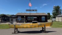 Wenonah Aurora - Aramid Ultralight, Silver Aluminum Trim, Hung Web Seats, Outfitter Edition - NOS - Image 2