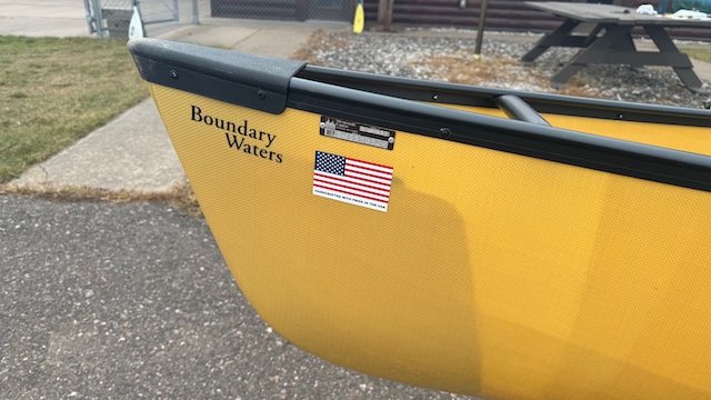 Wenonah Boundary Waters - Aramid Ultralight, Black Trim, Hung Web Seats - NOS