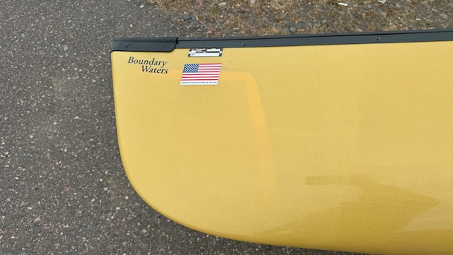 Wenonah Boundary Waters - Aramid Ultralight, Black Trim, Hung Web Seats - NOS - Image 7