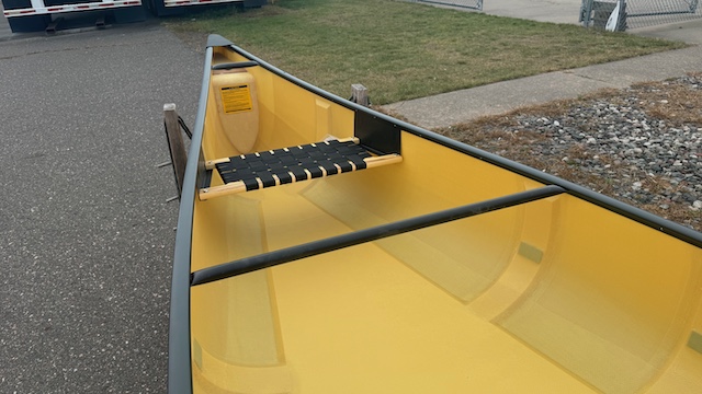 Wenonah Boundary Waters - Aramid Ultralight, Black Trim, Hung Web Seats - NOS - Image 12