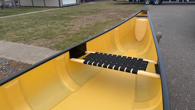 Wenonah Boundary Waters - Aramid Ultralight, Black Trim, Hung Web Seats - NOS - Image 13