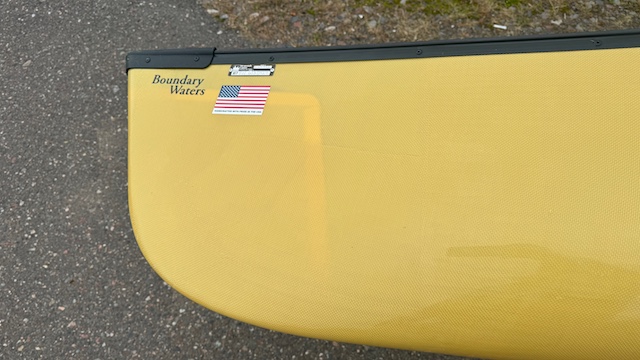 Wenonah Boundary Waters - Aramid Ultralight, Black Trim, Hung Web Seats - NOS - Image 15