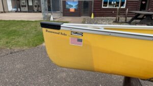 Wenonah Basswood Solo - Aramid Ultra-Light, VersiGunwale, Web Seat, Outfitter Edition - NOS
