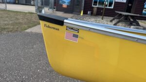 Wenonah Fisherman - Aramid Ultra-Light, VersiGunwales, Hung Web Seats - Blem