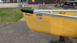 Wenonah Kingfisher - Aramid Ultra-Light, VersiGunwale, Hung Web Seats - NOS