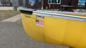 Wenonah Fusion - Aramid Ultra-Light, VersiGunwale, Hung Web w High-Back Seat - NOS