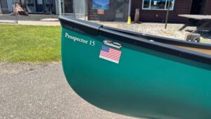 Wenonah Prospector 15 - T-Formex, Black Trim,  Web Seats - NOS