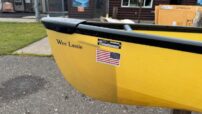 Wenonah Wee Lassie 12'6" - Aramid Ultra-Light, Black Aluminum Trim, Floor Mounted Seat, Foot Brace - NOS