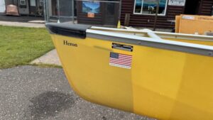 Wenonah Heron - Aramid Ultra Light - Silver Trim, Web Seats, Outfitter - NOS
