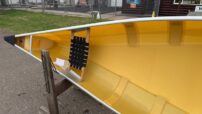 Wenonah Prospector 15 - Outfitter, Aramid Ultralight, Silver Trim, Curved Hung Web Seats - Blem - Image 4