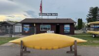 Wenonah Prospector 15 - Outfitter, Aramid Ultralight, Silver Trim, Curved Hung Web Seats - Blem - Image 10