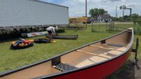 Wenonah Rogue - T-Formex, Black Trim,  Web Seats - Factory Demo - Image 2