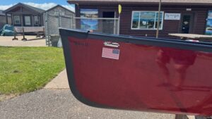 Wenonah Spirit II - InTek Polyester Ultra-Light, Black Trim, Ash Yoke, Graphite Bucket Seats with Sliding Bow, Foot Brace - Blem