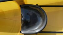 Wenonah Minnesota II Canoe - Aramid Super Lite, Black Trim, Graphite Seats, Foot Brace - Factory Demo - Image 6