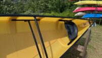 Wenonah Minnesota II Canoe - Aramid Super Lite, Black Trim, Graphite Seats, Foot Brace - Factory Demo - Image 7