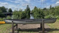 Wenonah Wee Lassie 12'6" - Innegra Blend InTek Barracuda, Ultra-Light, Black Trim, Floor Mount Seat - Factory Demo - Image 2