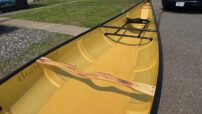 Wenonah 18 Jensen II- Aramid Ultralight, Black Trim, Bow and Stern Sliding Bucket Seats, Bailer  - Blem - Image 5