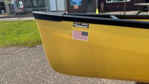 Wenonah 18 Jensen II- Aramid Ultralight, Black Trim, Bow and Stern Sliding Bucket Seats, Bailer  - Blem