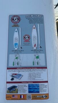 Used BIC ACE-TEC Wing Limited Edition 12'6"- Stand Up Paddleboard with Paddle - Image 6