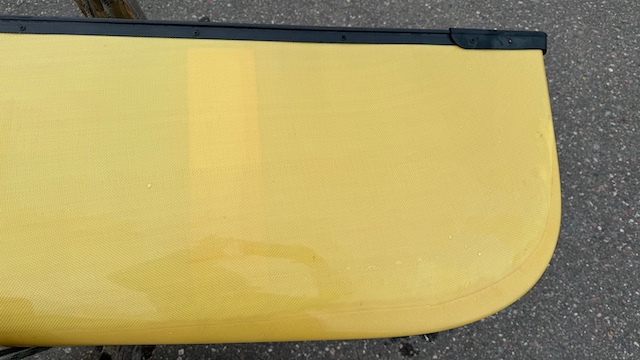 Wenonah Minnesota II Canoe - Aramid Ultralight, Black Trim, Outfitter Edition, 2 Sliding Bucket Seats, Foot Brace - NOS - Image 10