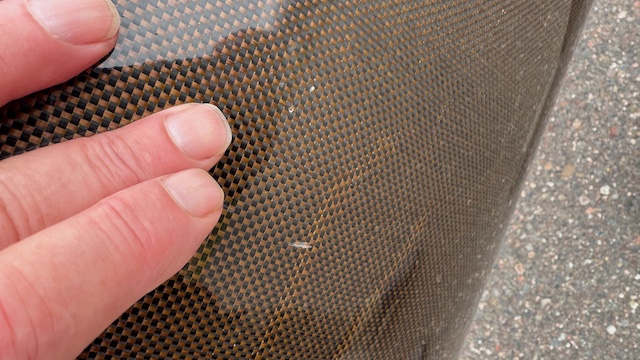 Wenonah Vagabond - Graphite Ultralight, Black Trim, Center Adjustable Hung Web Seat - Blem - 1 of a kind - Image 8