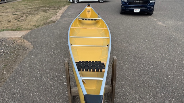 Wenonah 17 Wenonah Canoe - Aramid Ultra-Light, Silver Trim, Web Seats, Signature Series - NOS - Image 6