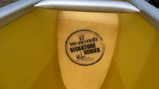 Wenonah 17 Wenonah Canoe - Aramid Ultra-Light, Silver Trim, Web Seats, Signature Series - NOS - Image 7