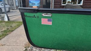Wenonah Minnesota II Canoe - InTek, Black Trim , Bucket Seats - Blem