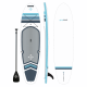 Grey Duck Coast – White – 10.6′ x 32″ – Stand Up Paddle Board with Paddle