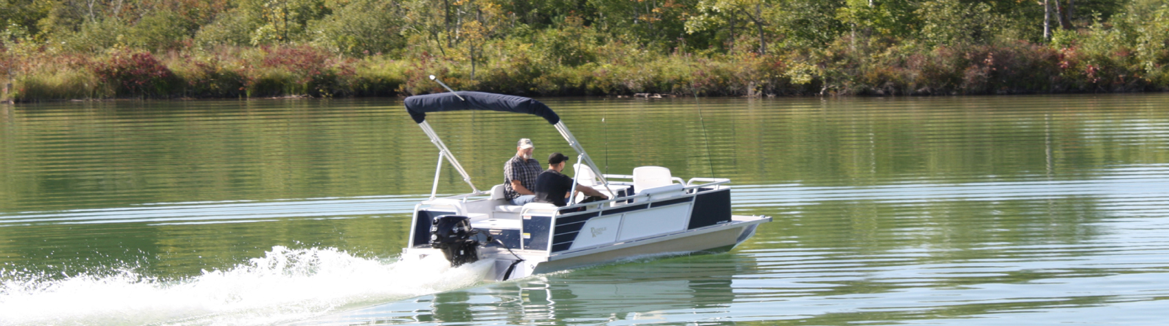 Tigershark Mini Pontoon small pontoon