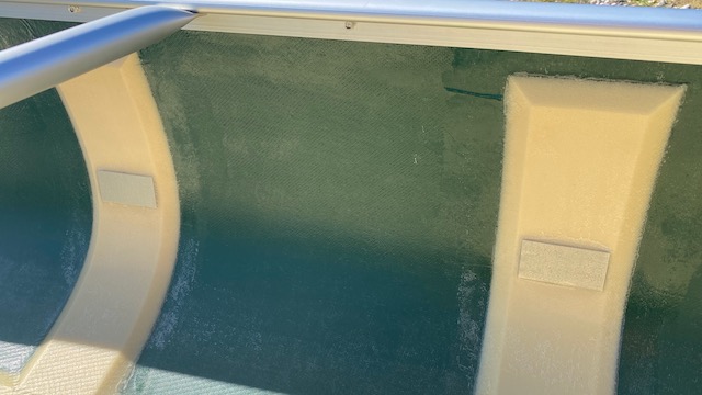 Wenonah Kingfisher - Tuf-Weave, Ash Yoke, Hung Web Seats, Green - Blem - Image 3