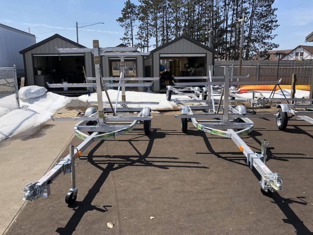 Hayward Water Sports 4 Place Canoe/Kayak Trailer