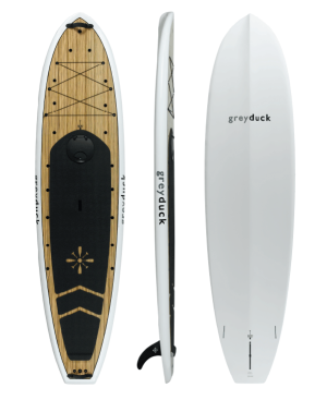 Grey Duck All Day Hybrid with Cargo Pod – 11.2′ x 33″ – Stand Up Paddle Board – $1299 if you sign up for our fun race